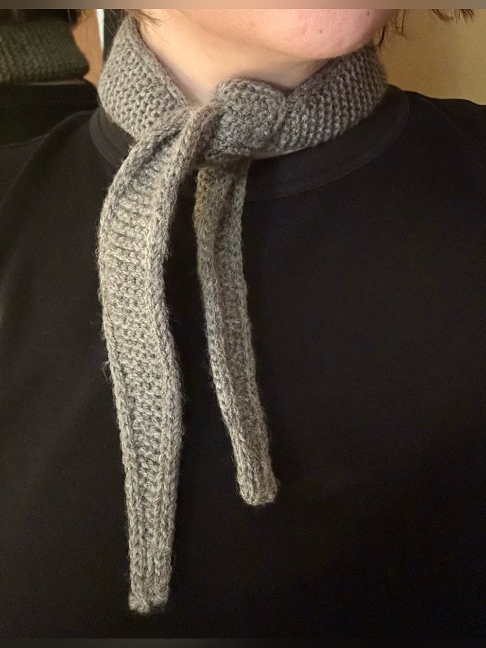 grey sophie scarf